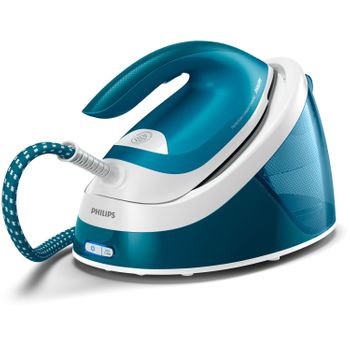 Philips Gc6815/20 Estación Plancha Al Vapor 2400 W 1,3 L Suela De Steamglide Azul, Blanco