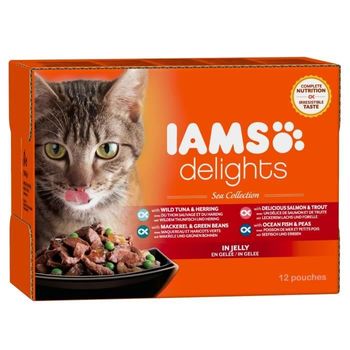 Iams Delights Sea 12x85g Jalea