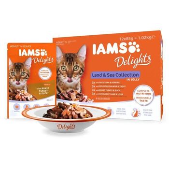 Iams Ter Deli & Sea 12x85g Jalea