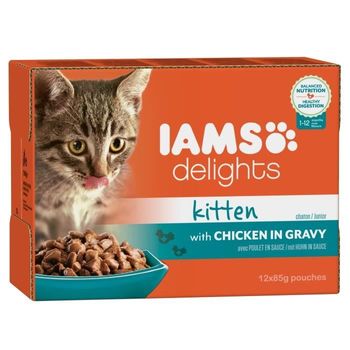 Salsa De Iams Gatito Delig 12x85g