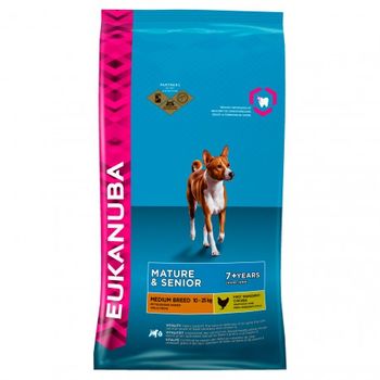 Eukanuba Mature & Senior Medium Breed - Saco De 15 Kg