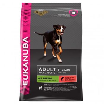 Eukanuba Adult All Breed Salmon & Rice - Saco De 12 Kg