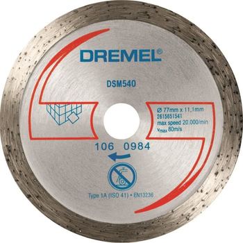 Diamond Disc S540 Para Sierra Compacta Dsm20 Dremel