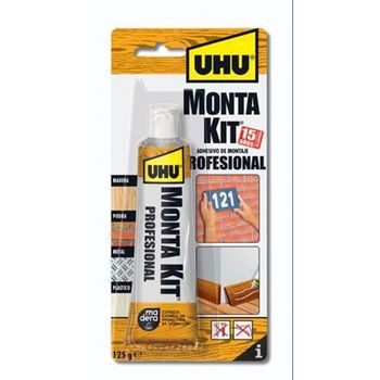 Uhu Monta Kit Profesional Tubo 125g. 6310658