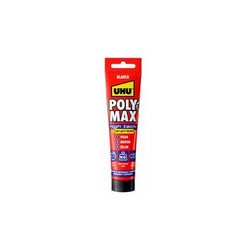 Adhesivo Rapido Polimax High Blanco Uhu 165 Gr