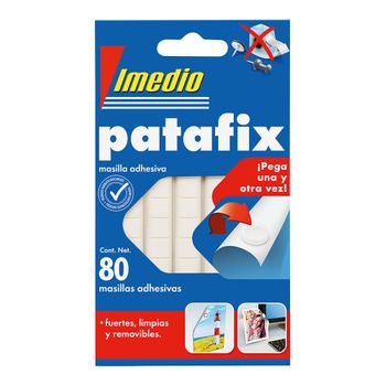 Patafix Massa Adesiva Removível 80 Unid. 7001466 Imedio