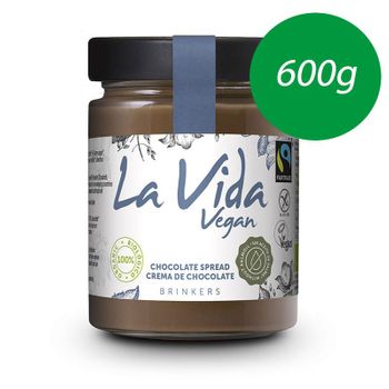 Crema De Chocolate Vegana Bio 600g La Vida Vegan