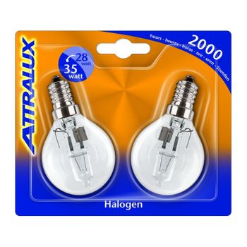 Attralux Halogen E14, 28 W