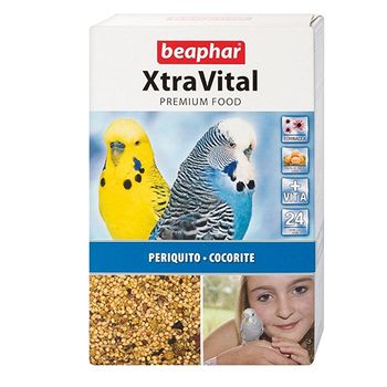 Beaphar Xtravital Comida Para Periquitos, 500 Gr