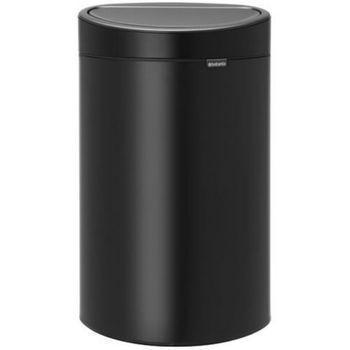 BRABANTIA CUBO DE BASURA CON PEDAL NEWICON - 3L - NEGRO MATE