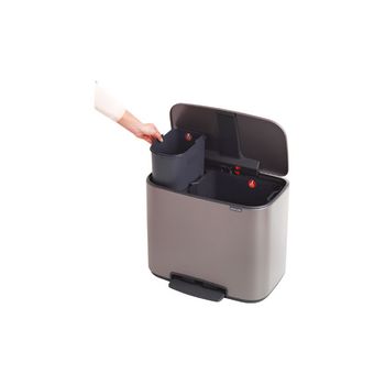 Cubo Bo Pedal Bin Platinum Marca Brabantia