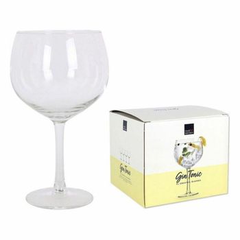 Set De Copas Para Gin Tonic Bohemia Crystal Alquitara Cristal (700 Cc)