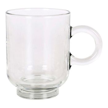 Juego De 6 Tazas De Café Royal Leerdam Sentido Mug Cristal Transparente (37 Cl)