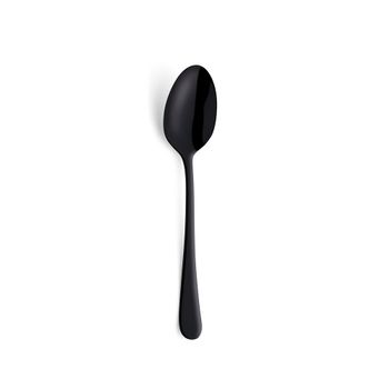 Cuchara De Postre Amefa Austin Negro 18,5 Cm 18,5 Cm - 2,5 Mm 12 Unidades