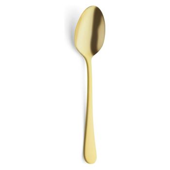 Cuchara De Postre Amefa Austin Oro 18,5 Cm - 2,5 Mm 12 Unidades