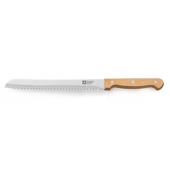 Cuchillo De Pan Acero Inoxidable Artisan Madera 23cm