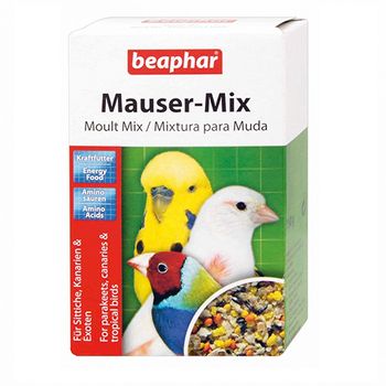 Beaphar Mixtura Para Muda Para Periquitos, Jilgueros Y Canarios 150 Gr