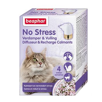 Beaphar No Stress Gato, Pack Difusor + Recambio 30 Ml