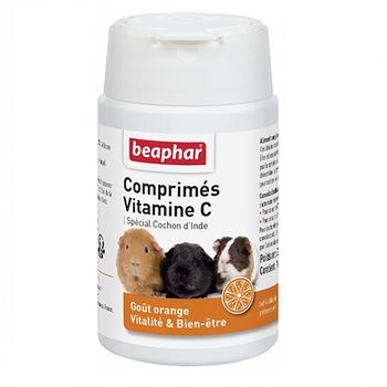 Beaphar Vitamina C Para Cobayas, 50 Comprimidos