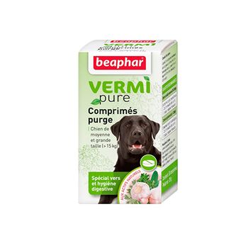 Beaphar Antiparasitario Interno Natural Para Perros Grandes, 50 Comprimidos