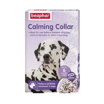 Beaphar Calming Collar Calmante Natural Para Perro, 65 Cm