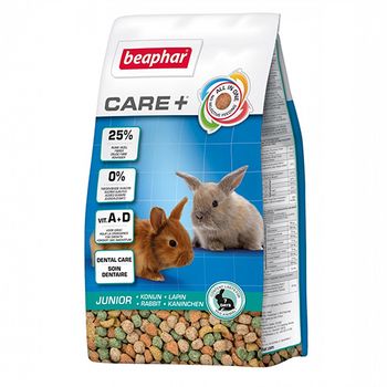 Beaphar Care+ Conejo Junior Alimento Extrusionado Para Conejos Bebé, 1,5 Kg