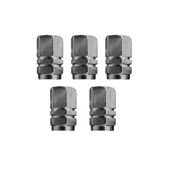 Set De 4 Tapones Para Rueda Coche Gris