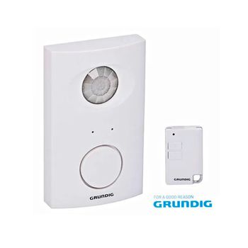 Alarma Inalambrica, Grundig, Sensor De Movimiento, Infrarrojos, Flash Led, Mando A Distancia, Hogar, Puertas, Ventanas