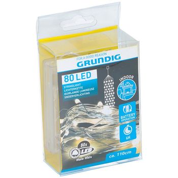 Guirnalda 80 Luces Led Grundig 110 Cm