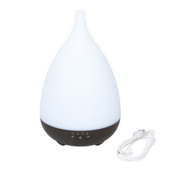 Humidificador / Difusor De Aromaterapia Klack Con Sal De Cristal Efecto  Llama, Difusor Ultrasónico De Aceite Esencial Blanco con Ofertas en  Carrefour