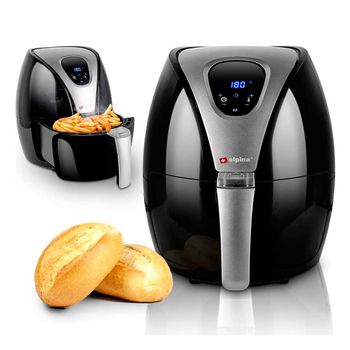 Freidora De Aire Caliente 3 Litros, Sin Aceite, Temporizador, Temperatura  80–200°c, Airfryer Negro 2200w Adler Ad6310 con Ofertas en Carrefour