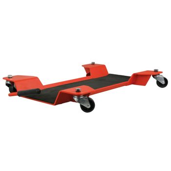 Plataforma Rodante Para Mover Motocicletas Acero 300 Kg Motorx