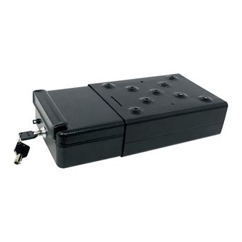 Caja De Seguridad De Acero Negro 22,5x16x7,5 Cm Carpoint