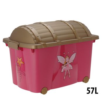 Baul Infantil Princesa 60x40 Cm - Importacion