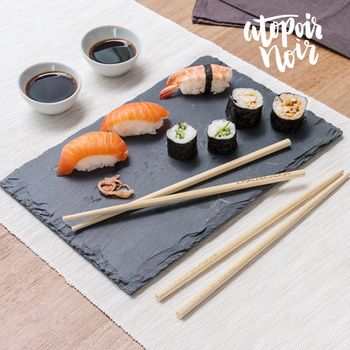 Set Para Sushi Atopoir Noir (7 Piezas)