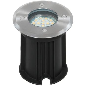 Foco Empotrado De Suelo Led 3 W Negro 5000.461 Smartwares