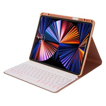 Funda Con Bluetooth Teclado Ykcloud Hk132d Para Ipad Pro12.9(2021/2020/2018)