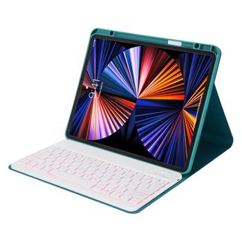 Funda Con Bluetooth Teclado Ykcloud Hk132d Para Ipad Pro12.9(2021/2020/2018)