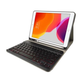 Funda Con Bluetooth Teclado Ykcloud Rk102d Para Ipad 10.2(2021/2020/2019)/ipad Air 10.5/ipad Pro10.5