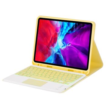 Funda Con Bluetooth Teclado Ykcloud Ps12t Para Ipad 10.2(2021/2020/2019)/ipad Air 10.5/ipad Pro10.5