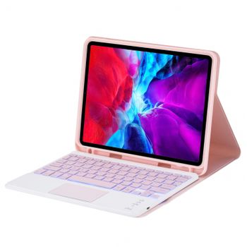 Funda Con Bluetooth Teclado Ykcloud Ps12t Para Ipad 10.2(2021/2020/2019)/ipad Air 10.5/ipad Pro10.5