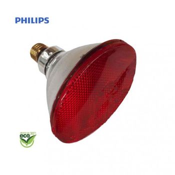 Bombilla Par Infrarrojos 175w ''energy Saver'' E-27 Roja (terapeutica) Philips