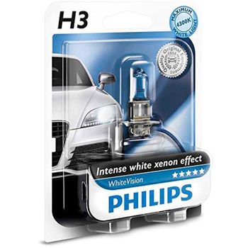 12336whvb1 - Philips H3 Whitevision 12v55w Pk22s B1.