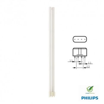 Bombilla De Bajo Consumo Pl-l 4p 80w 840 Philips Master 867124