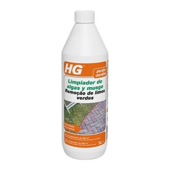 Hg Jardín Limpiador De Algas Y Musgo 1l