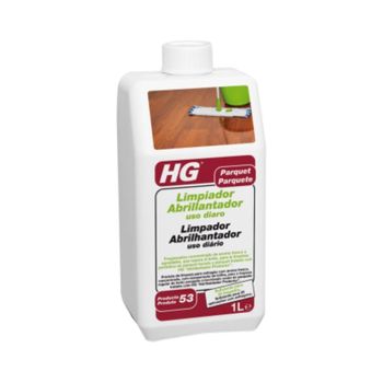 Hg Limpiador Abrillantador Uso Diario Parquet 1l