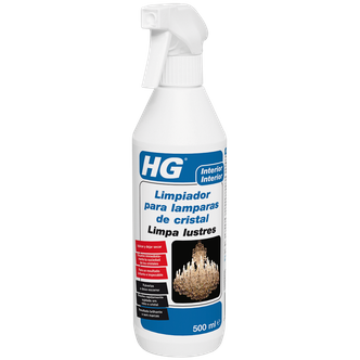 Spray limpiador lámparas de cristal 500 ml hg •