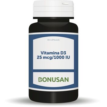 Vitamina D3 25 Mcg X 90 Caps Bonusan