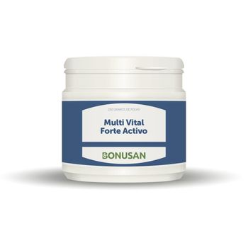 Multi Vital Forte Activo En Polvo 250 Gramos Bonusan