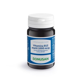 Bonusan Vitamina B12 Methil 1000 Mcg 60 Comprimidos